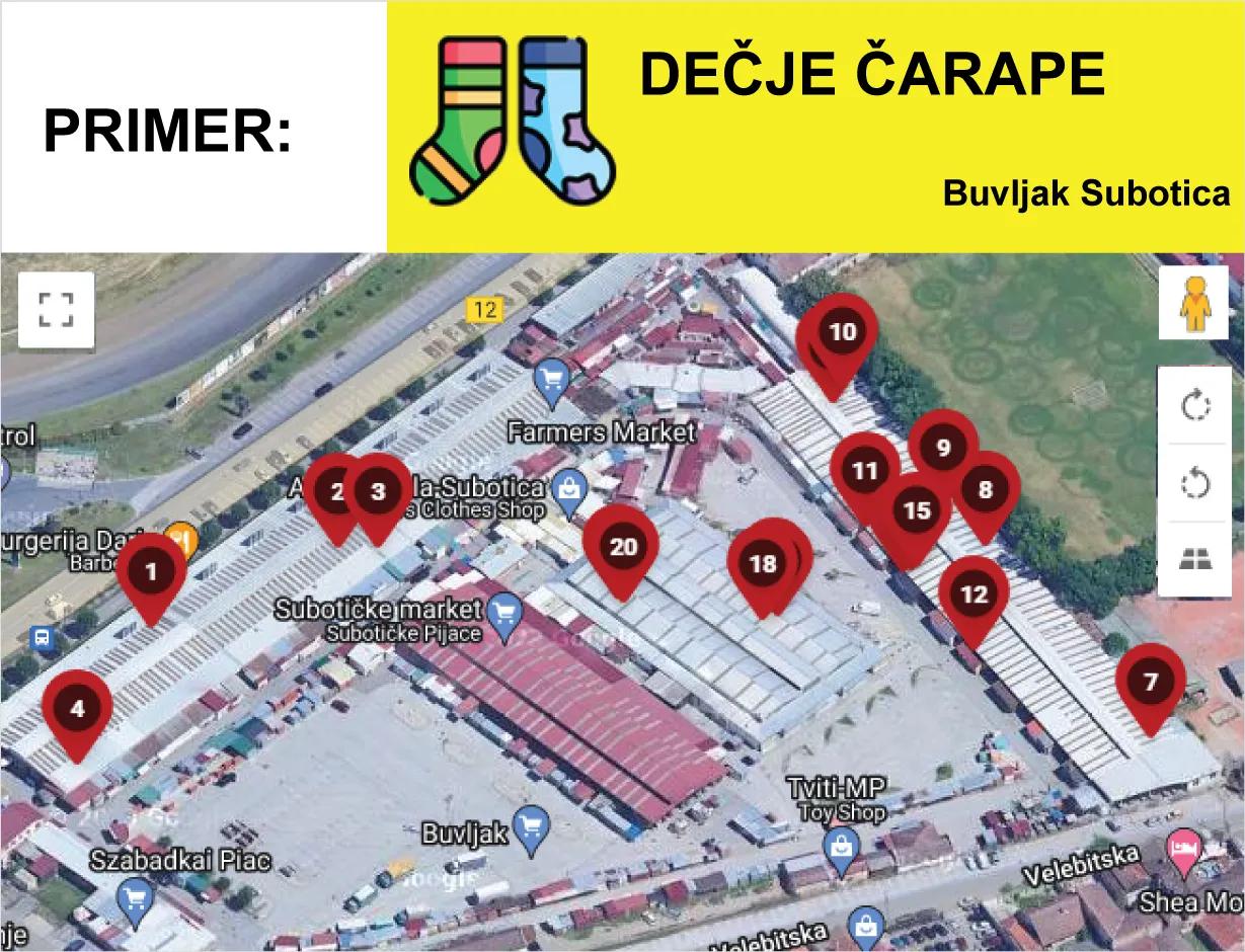 Mapa prikaz